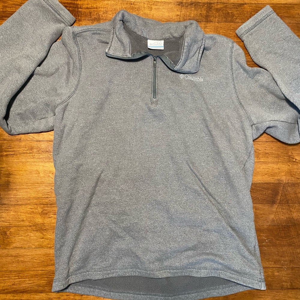Columbia men’s quarter zip size Medium